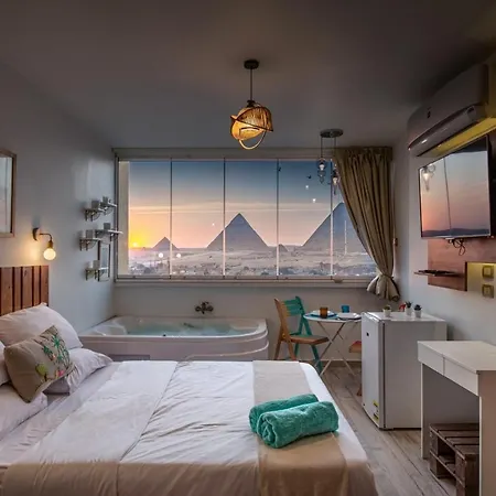 Jacuzzi Studio By The Historic Pyramids Apt1